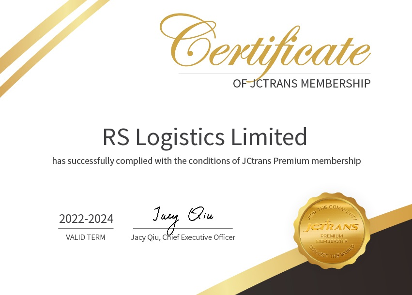 RS Logistics Limited Logistics Services Company Information - JCtrans