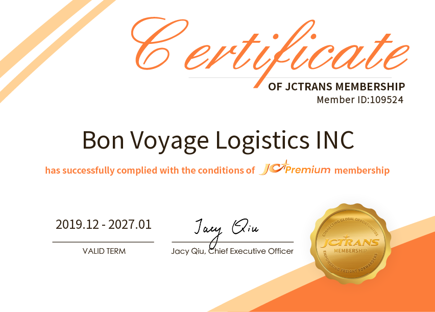 Bon Voyage Logistics INCJC Premium