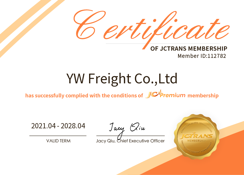 YW Freight Co.,LtdJC Premium