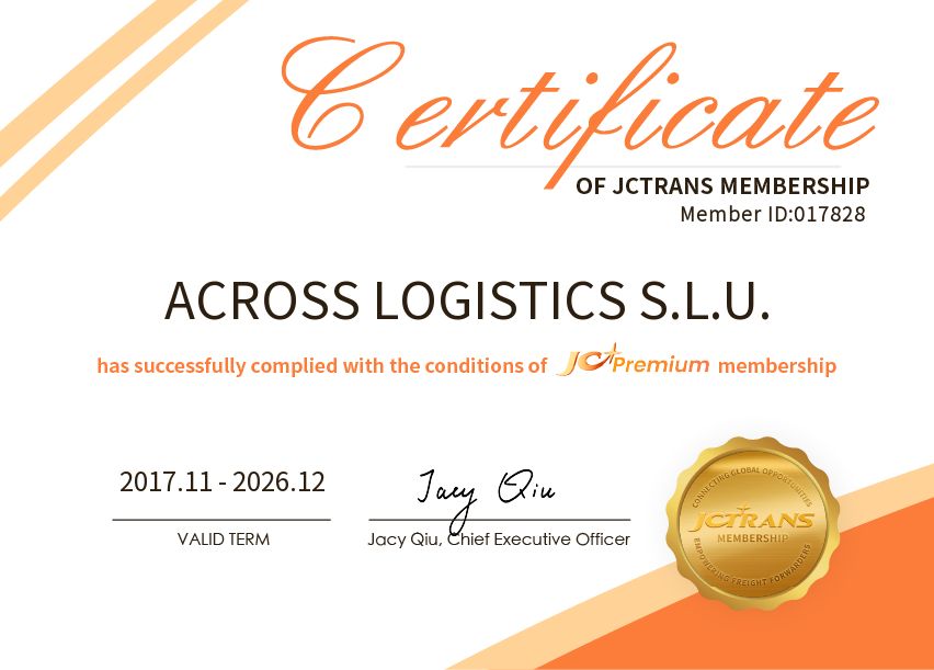 ACROSS LOGISTICS S.L.U.JC Premium