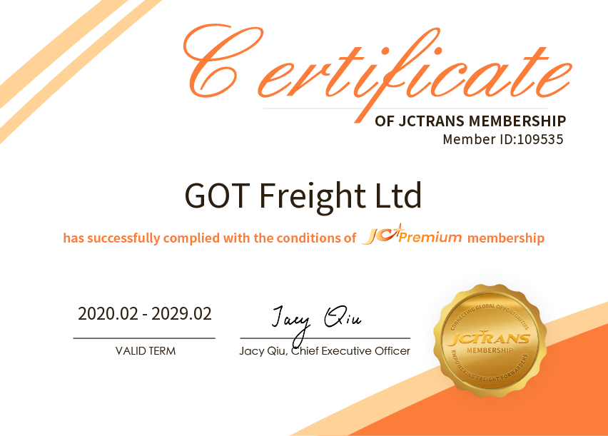 GOT Freight LtdJC Premium