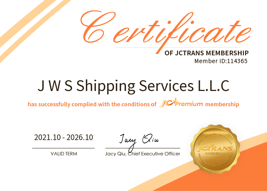 J W S Shipping Services L.L.CJC Premium