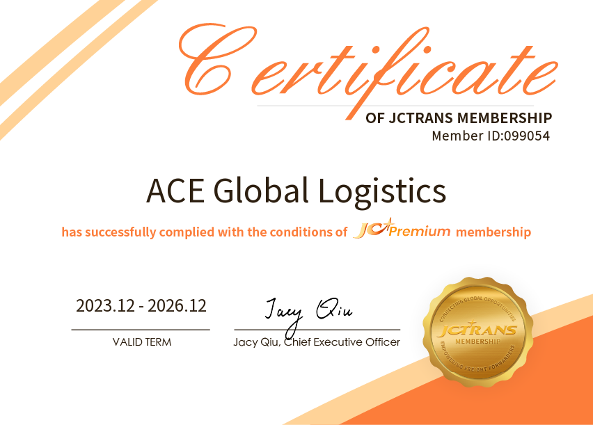 ACE Global LogisticsJC Premium