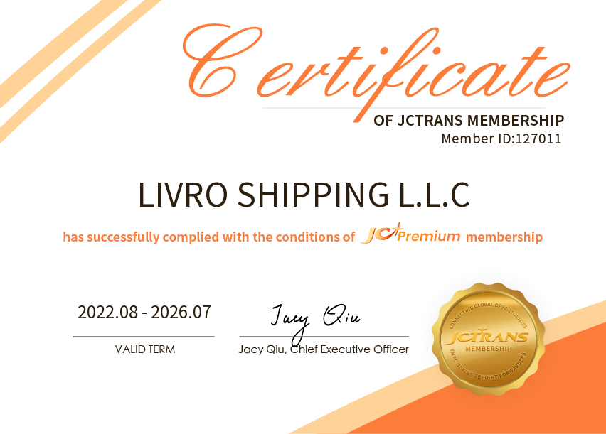 LIVRO SHIPPING L.L.CJC Premium
