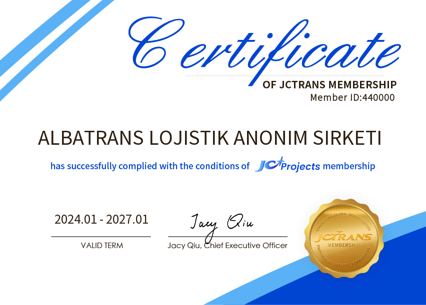 ALBATRANS LOJISTIK ANONIM SIRKETIJC Projects