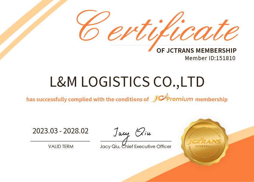 L&M LOGISTICS CO.,LTDJC Premium