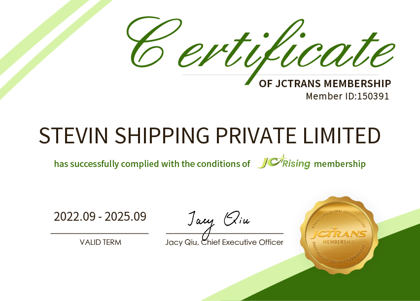 STEVIN SHIPPING PRIVATE LIMITEDLogistics Services Company Information ...